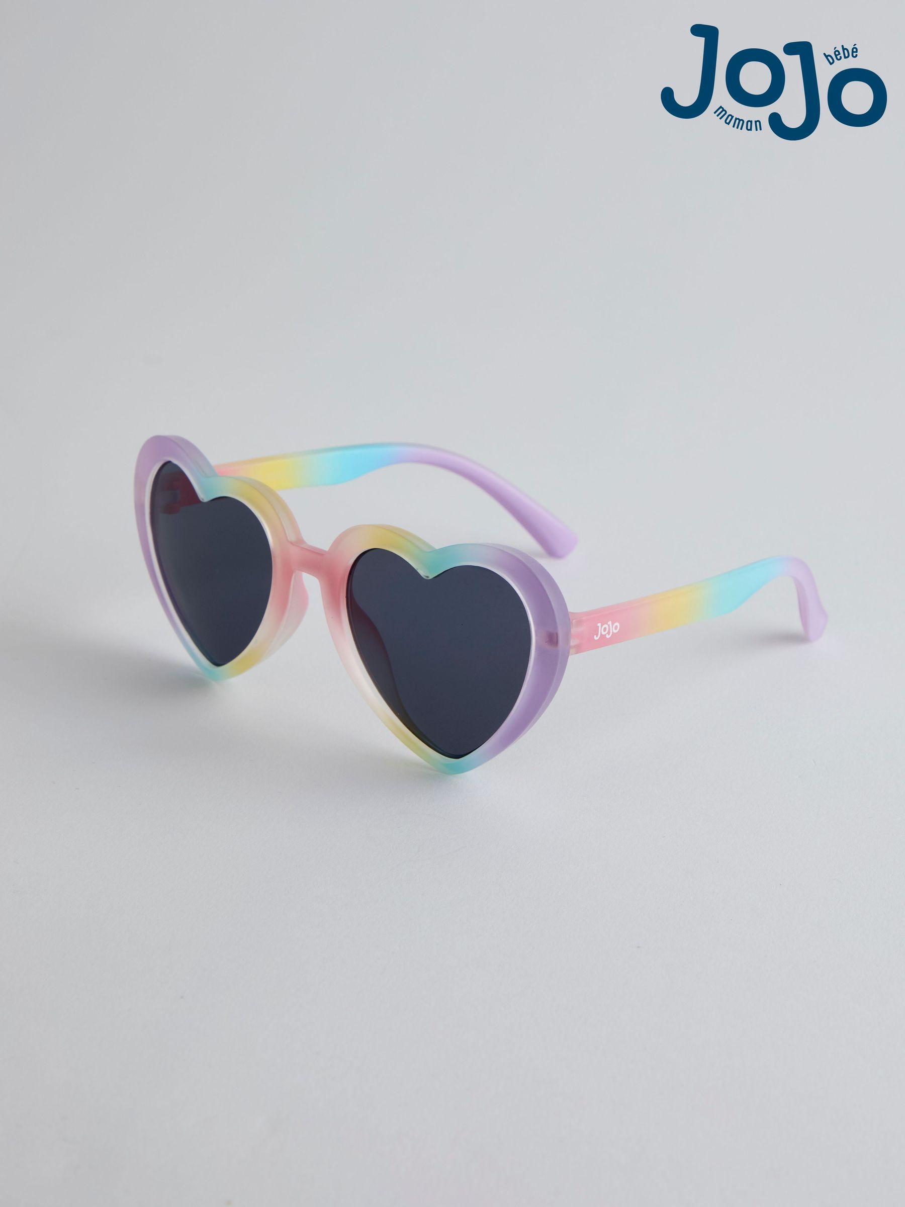 JoJo Maman Bébé Rainbow Heart baby sunglasses at Next