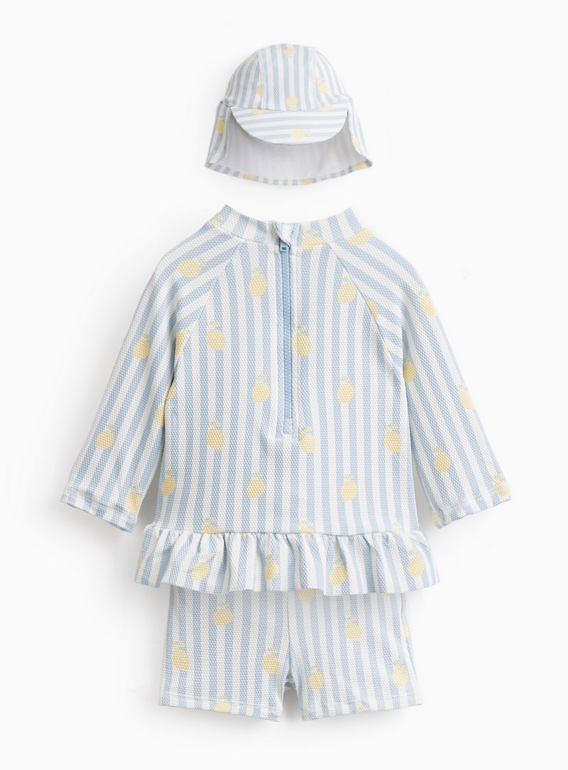 Tu Lemon Print 3 Piece Sun Set